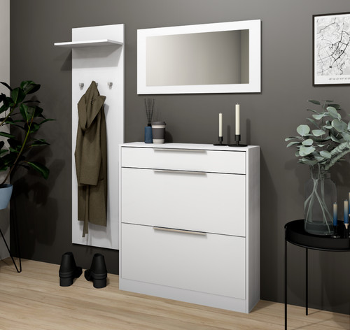 Garderobe schuhschrank paneel - schuhschrank,