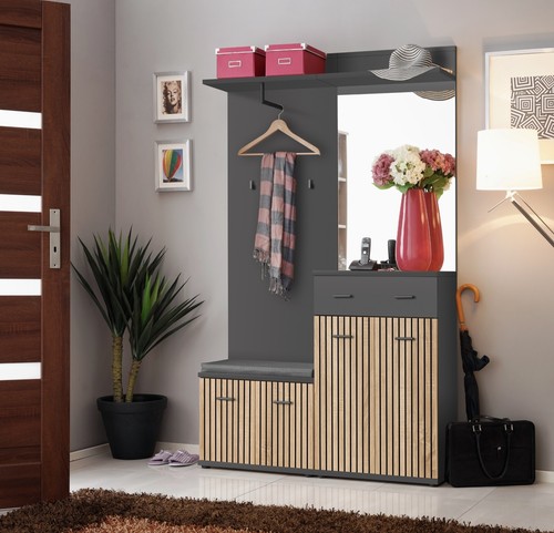 Flurgarderobe schuhschrank - flurgarderobe,