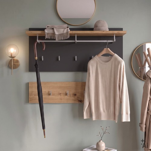 Wandgarderobe garderobenpaneel - wandgarderobe,