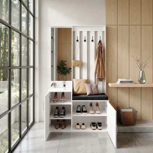 Flurgarderobe schuhschrank - flurgarderobe,