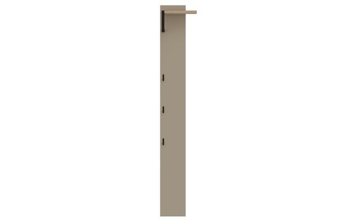 Garderobenpaneel brera taupe - garderobenpaneel,
