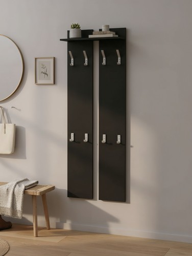 Wandgarderobe 160cm weiß - wandgarderobe,